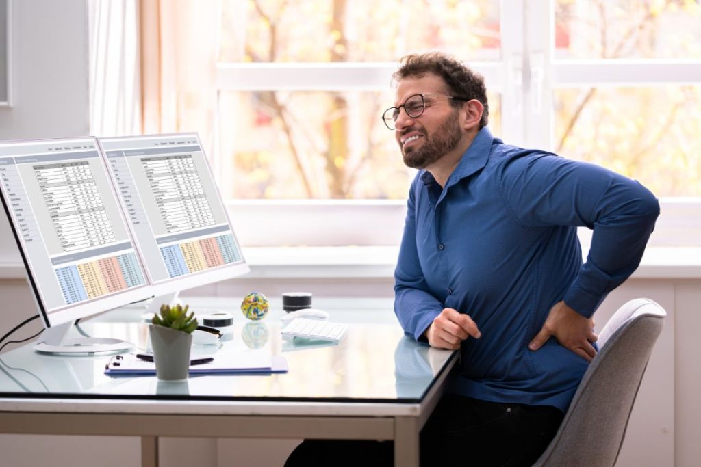 Douleurs au bureau