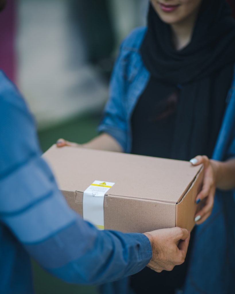 distribution colis