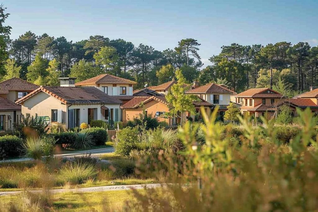 Une petite ville des Landes où il fait bon vivre sa retraite