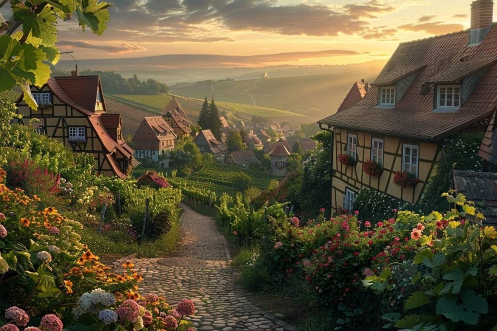 Ce bourg alsacien, célèbre pour ses maisons à colombages, est un véritable conte de fées