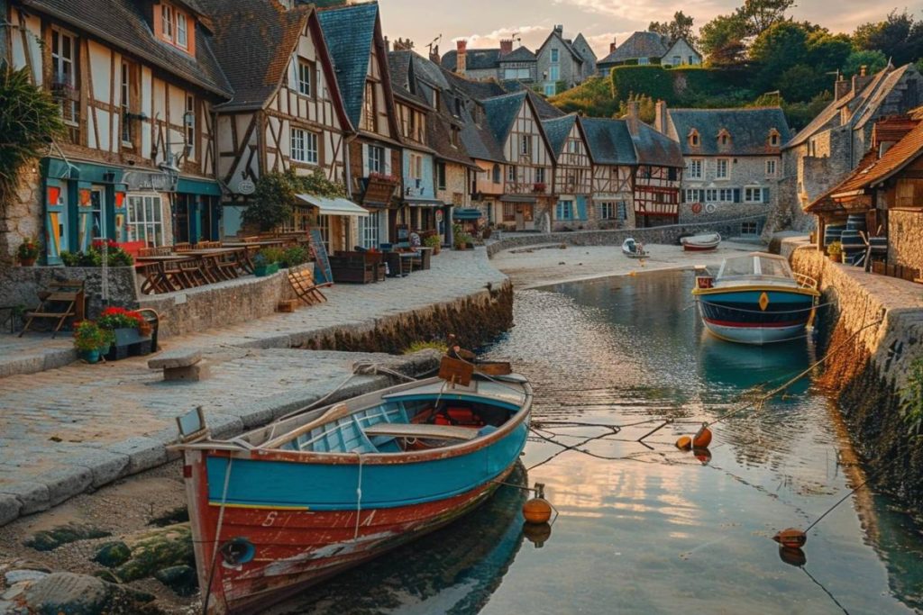 Moins connu que Honfleur, ce village de la côte normande n’en est pas moins pittoresque.