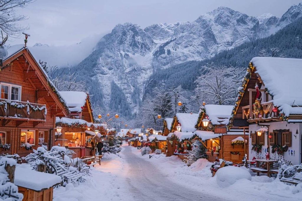 À 4 heures et 10 minutes de Paris, cette localité au cœur du Finistère est la préférée des Français pour Noël