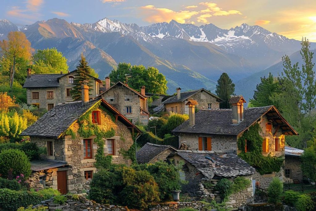 À 35 km de Tarbes se trouve un magnifique village caché dans les Hautes-Pyrénées