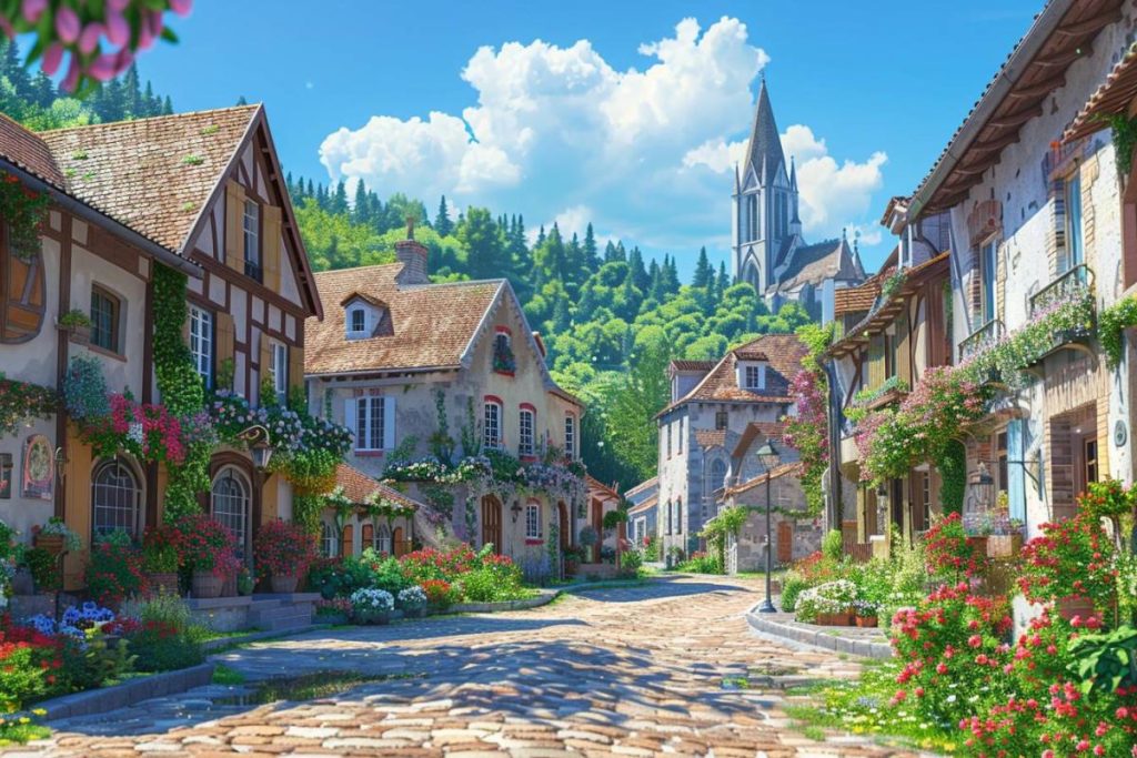 Dans les Yvelines, ce village paisible, entouré de forêts, mérite sa place parmi les plus beaux de France