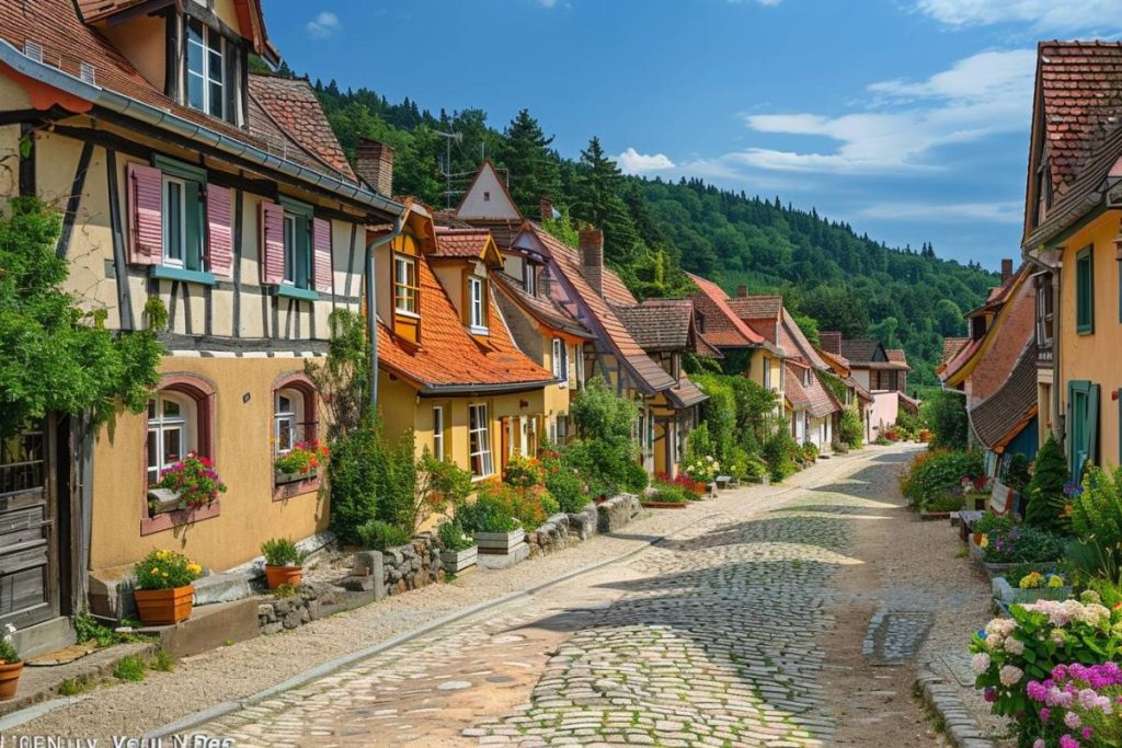 Une petite ville oubliée brille au cœur des Vosges du Haut-Rhin