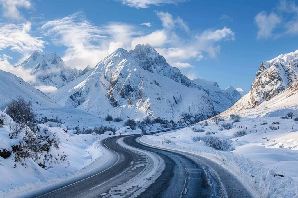 Voici l’endroit le plus proche pour admirer la neige en voiture depuis Nice