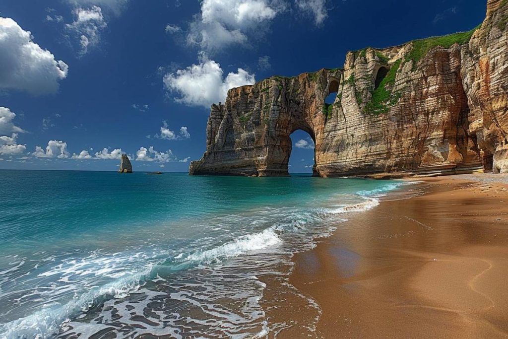 Moins célèbre qu'Étretat, ce trésor caché de la côte normande vous surprendra