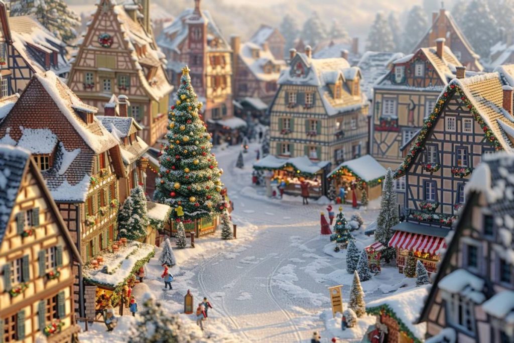 Oubliez Strasbourg et Colmar, ce petit village alsacien se distingue comme une destination magique pour les fêtes de fin d’année