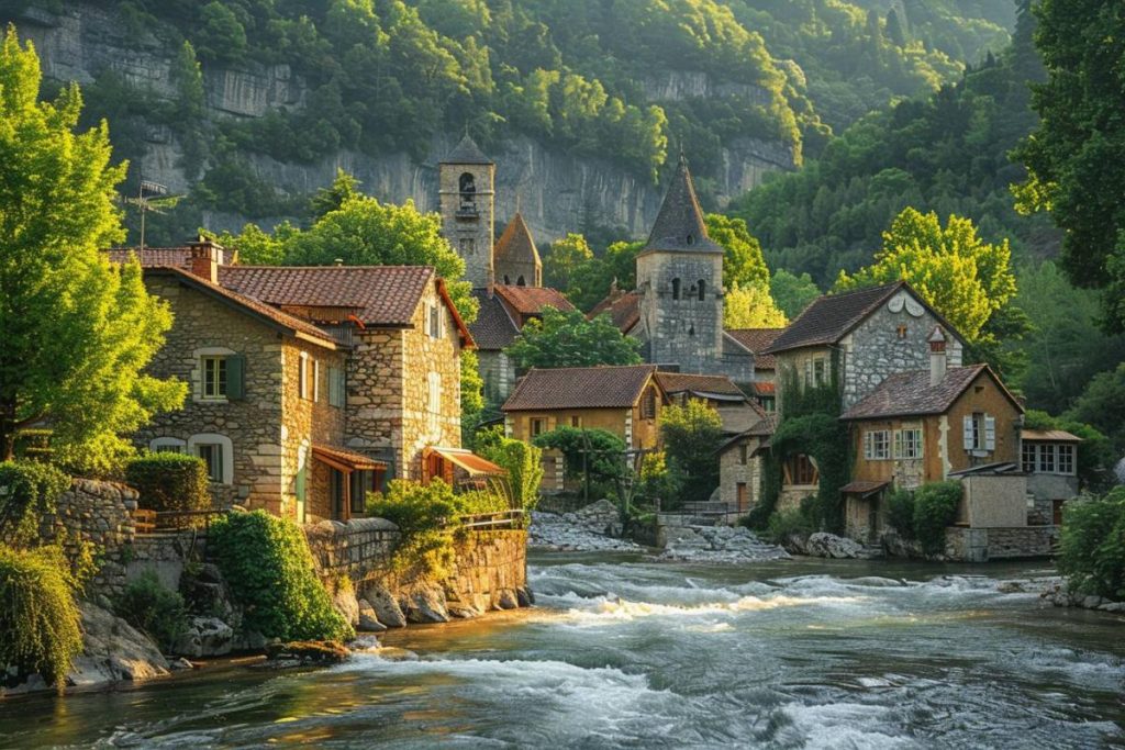 Ce village des Cévennes, niché dans les Gorges du Tarn, est une carte postale vivante