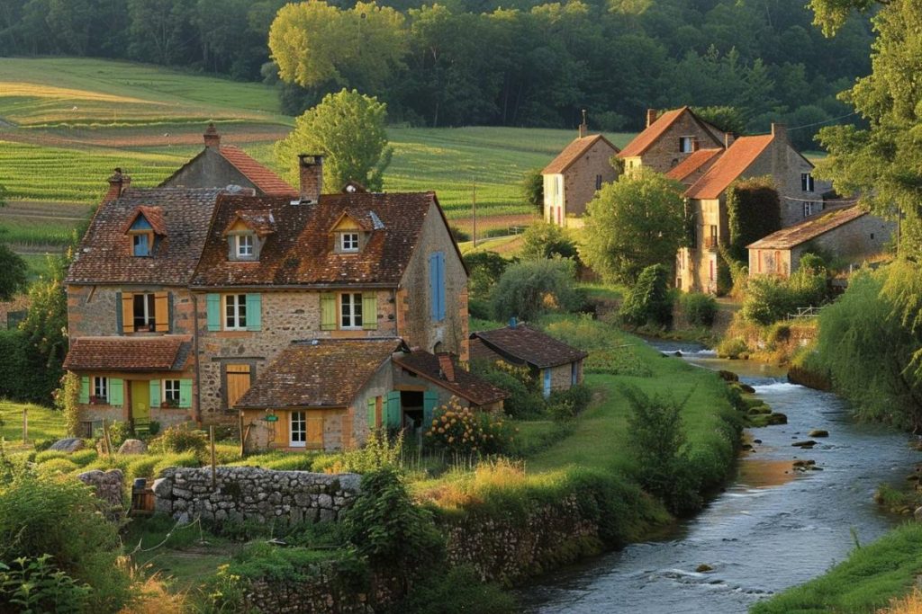 Perdu dans les paysages bucoliques de la Nièvre, ce village offre une parenthèse hors du temps