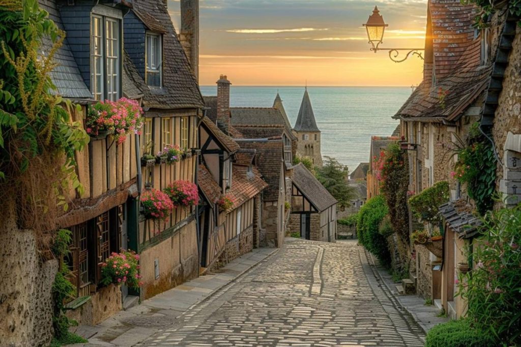 Plus discret que Cabourg, ce village normand invite à la contemplation.
