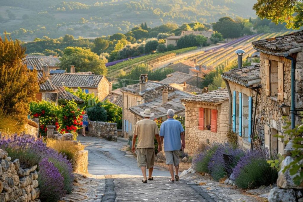 Dans le Luberon, ce village typique séduit les retraités avec son art de vivre