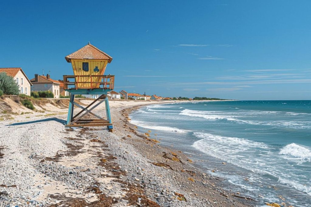En Pays de la Loire, cette station balnéaire est particulièrement vulnérable aux eaux montantes.