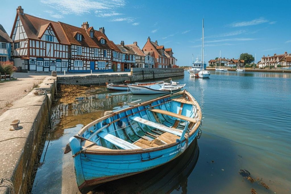 Moins connue que Honfleur, cette perle normande offre un charme maritime et un cadre authentique.
