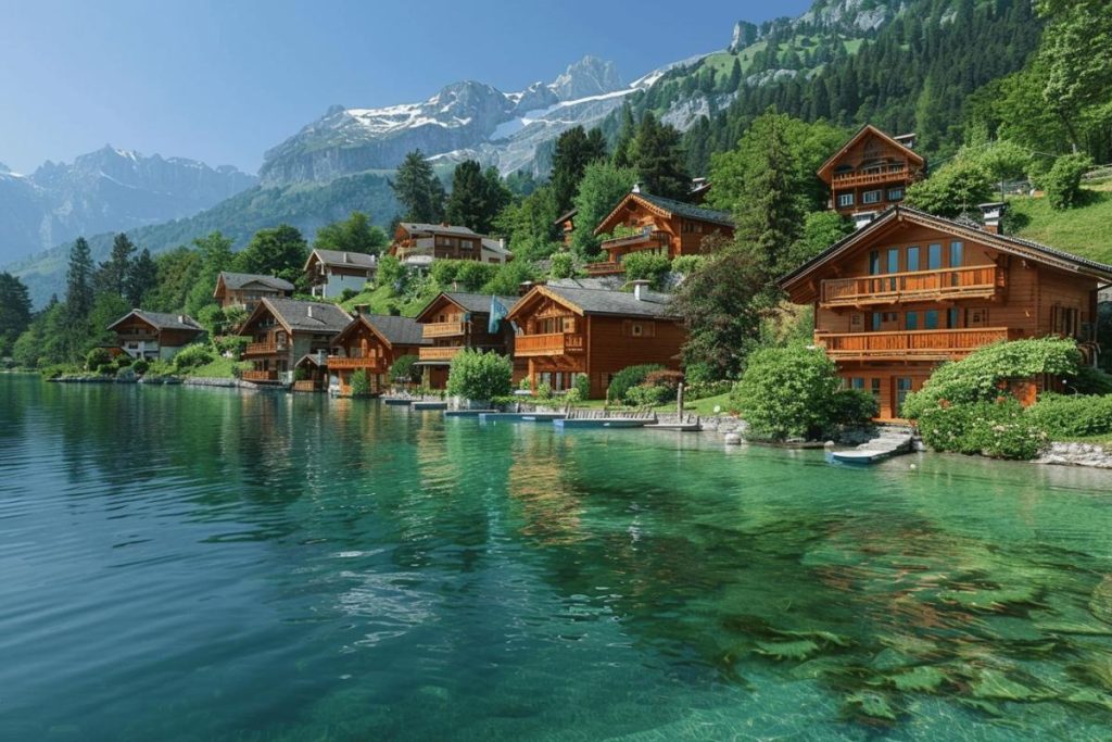 Moins célèbre que Annecy, ce village savoyard émerveille par son lac cristallin et son cadre montagnard.