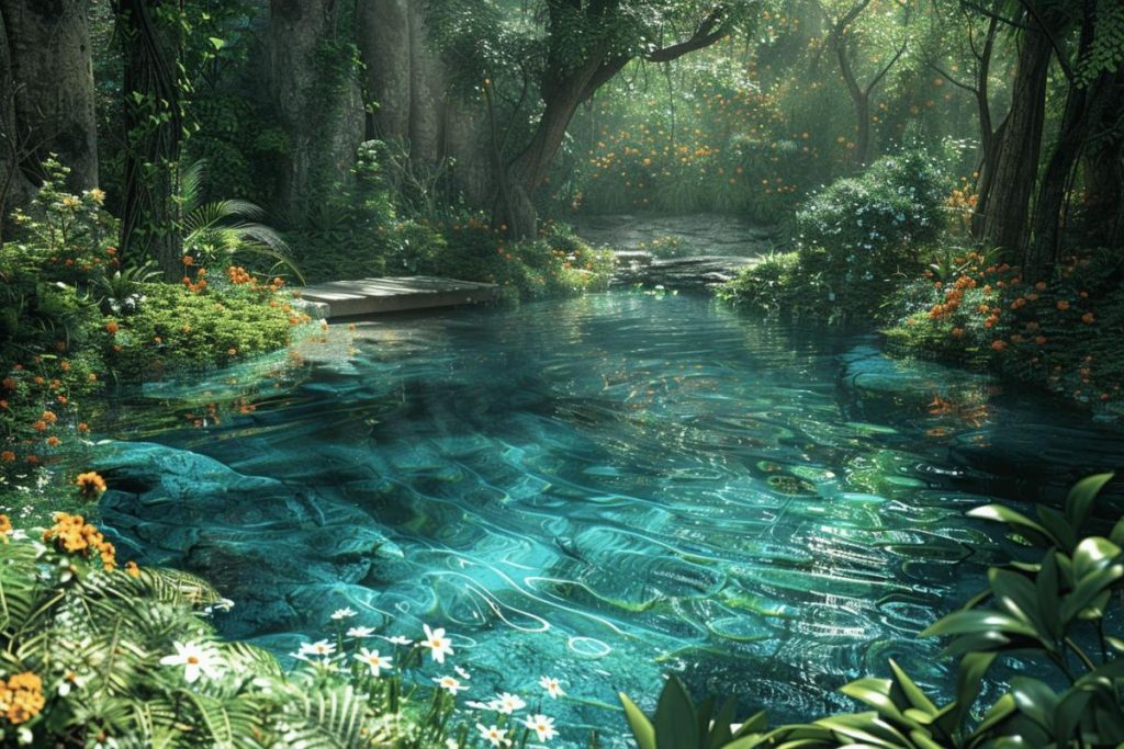 Une piscine naturelle cachée à moins d'une heure d'Avignon, une perle rare