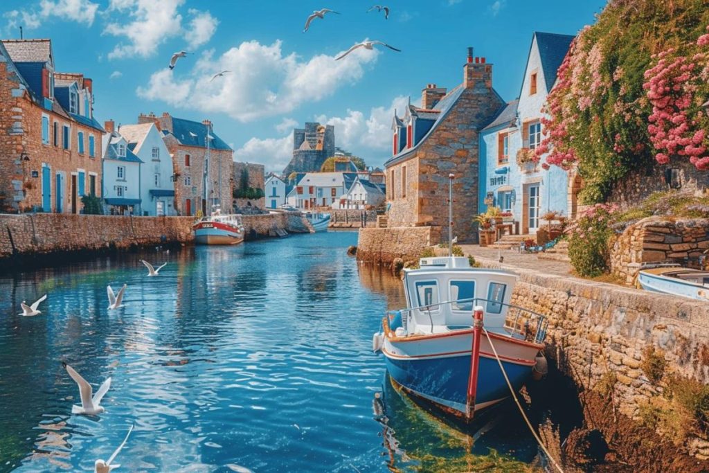 Souvent oublié face à Saint-Malo, ce village breton enchante par ses remparts et son port de carte postale.