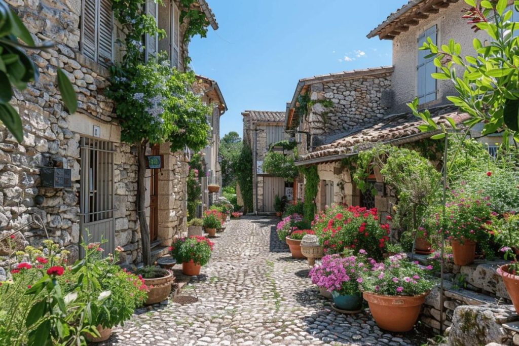 À l’ombre de Gordes, ce village du Luberon séduit par son charme intemporel et ses ruelles fleuries.