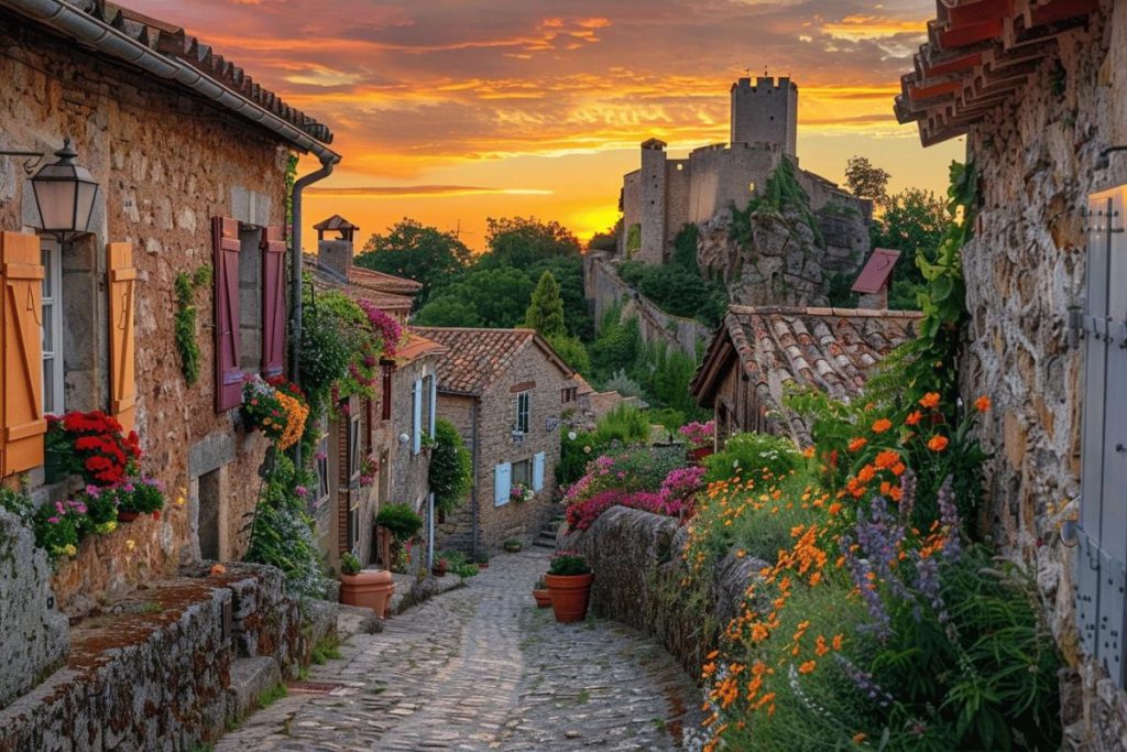 Cette cité médiévale célèbre dans le monde entier est l'un des plus beaux villages de France
