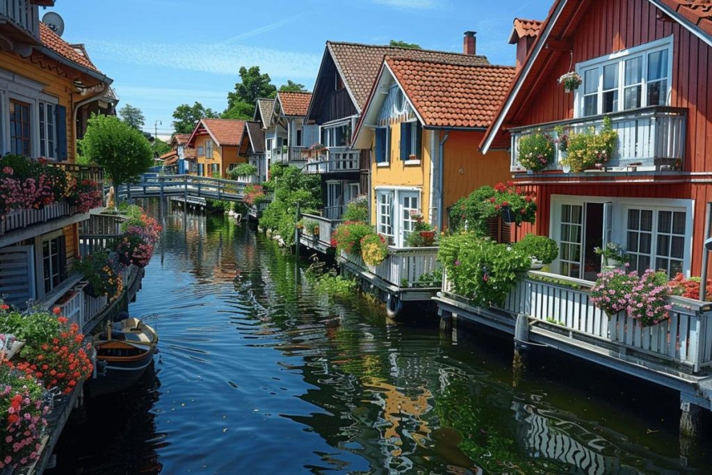 Un village pittoresque surnommé la "Petite Venise" de Savoie, un véritable joyau