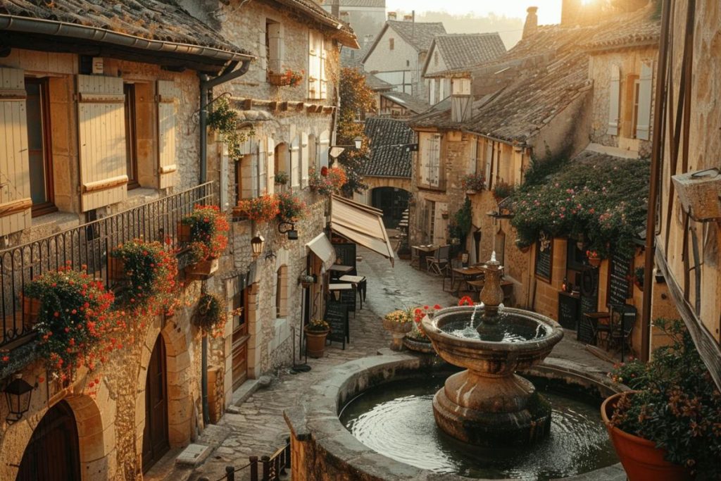 Cette ville médiévale du Périgord est un refuge apprécié des retraités.