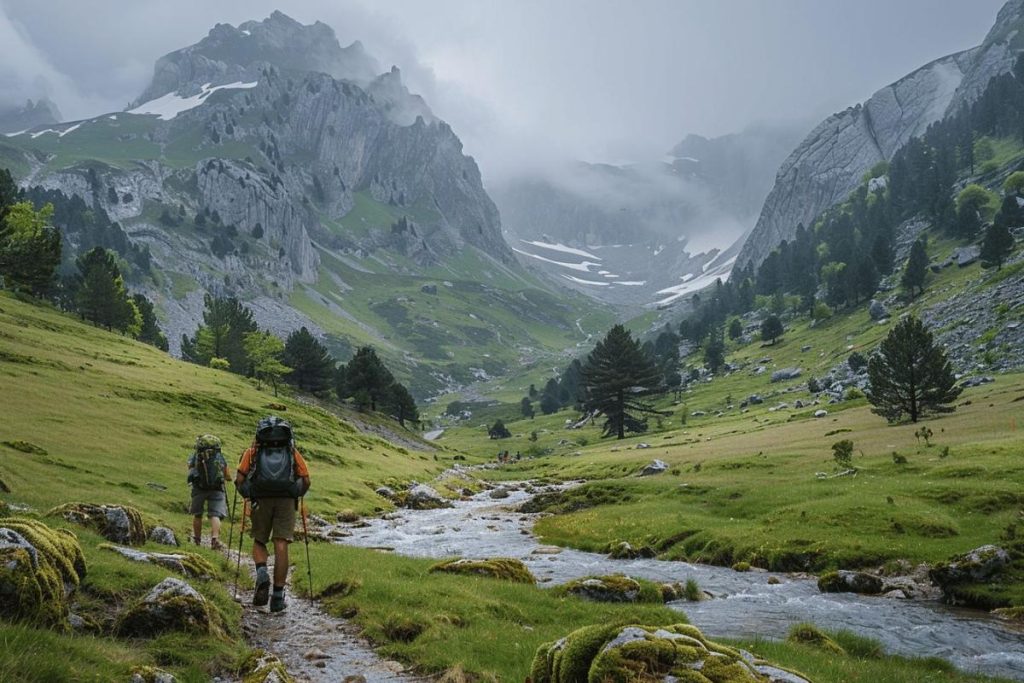 Peu de randonneurs viennent dans cette vallée des Pyrénées... Et pourtant, elle est aussi majestueuse que Gavarnie