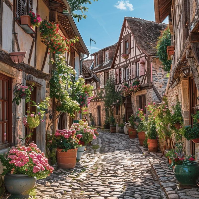 C’est le village médiéval le plus charmant et visité de France