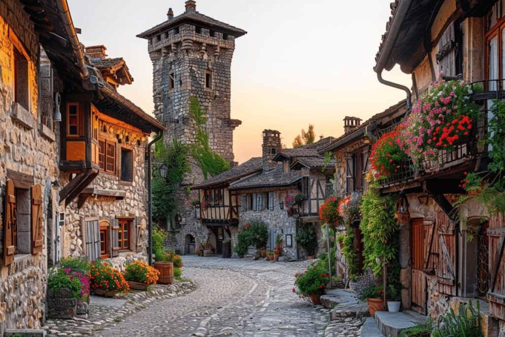 Ce village fortifié, inscrit parmi les plus beaux de France, fascine par son charme médiéval unique