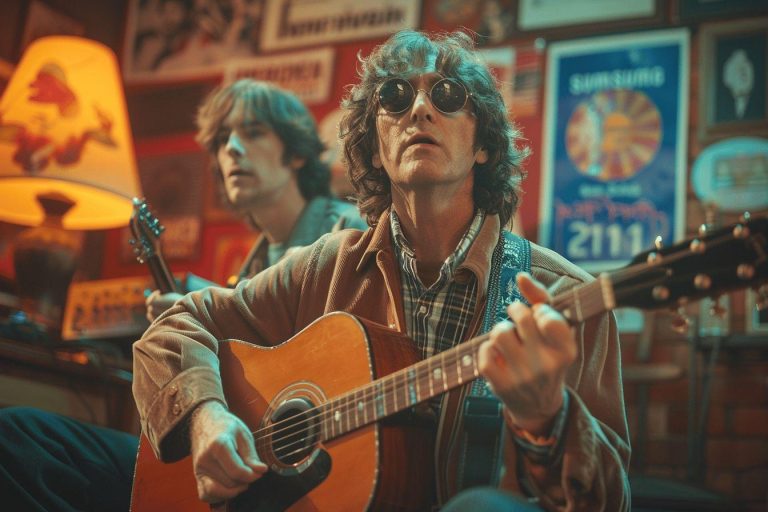 Avec qui John Lennon jouait-il dans la photo originale ? La vérité derrière l’image