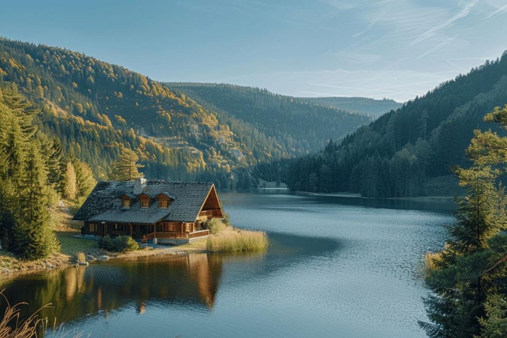 Considéré comme le « petit Canada des Vosges », ce coin offre lacs, forêts et grands espaces