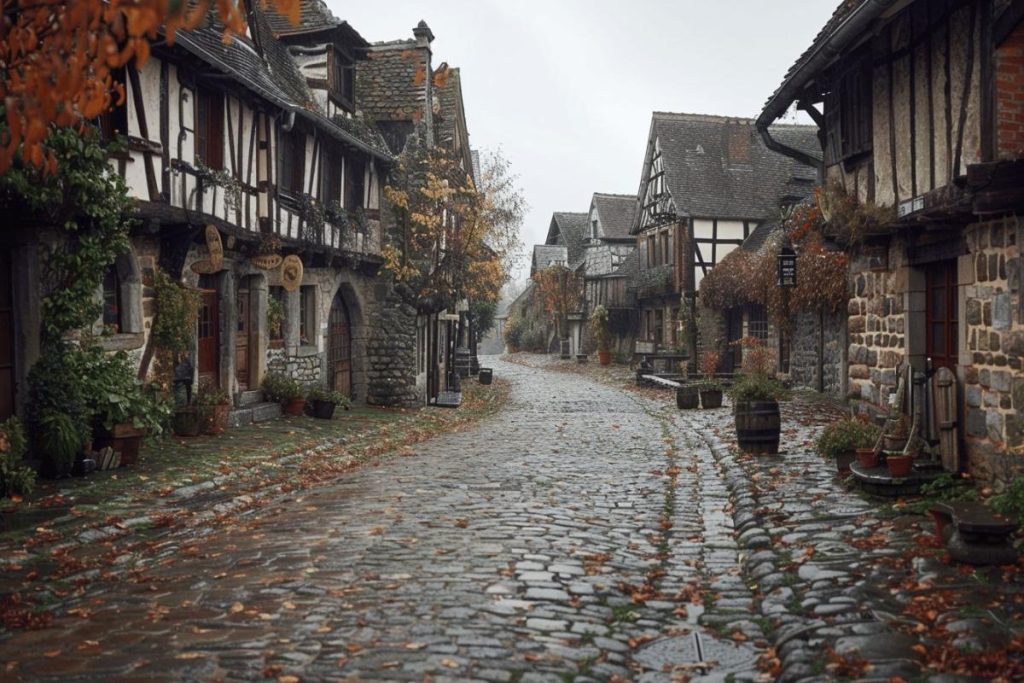 À moins de 2h de Paris, ce village médiéval bourguignon est un havre de paix hors saison