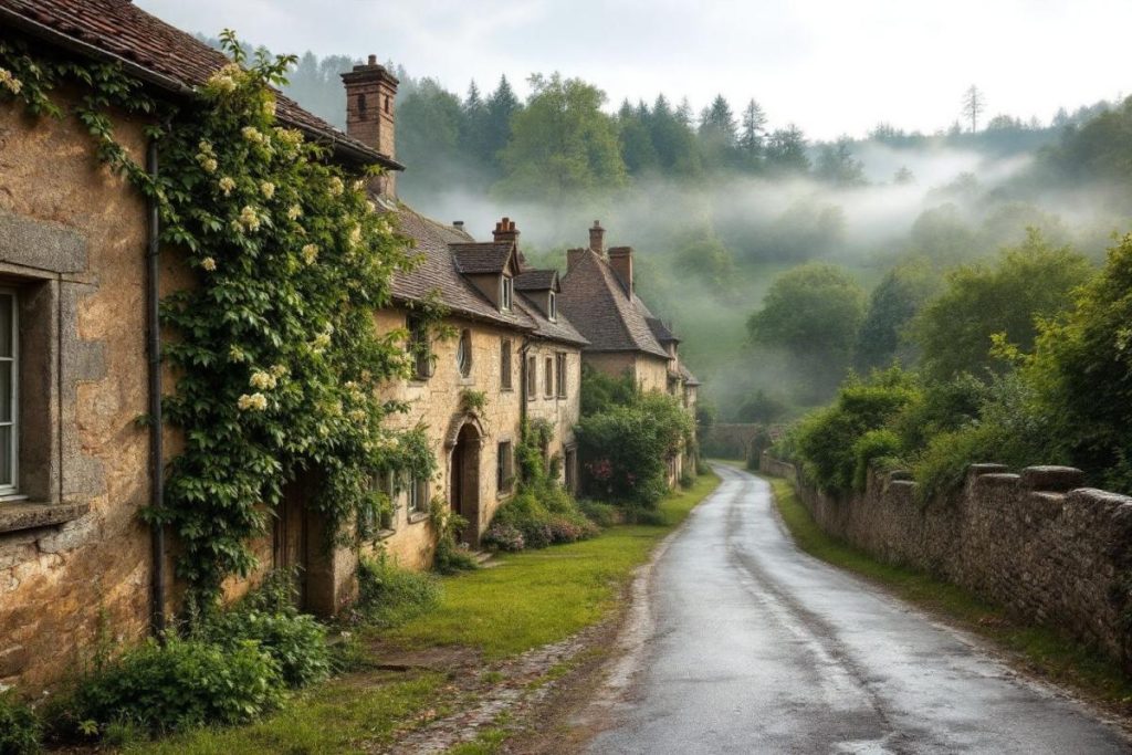À moins de 2h de Paris, ce village médiéval bourguignon est un havre de paix hors saison