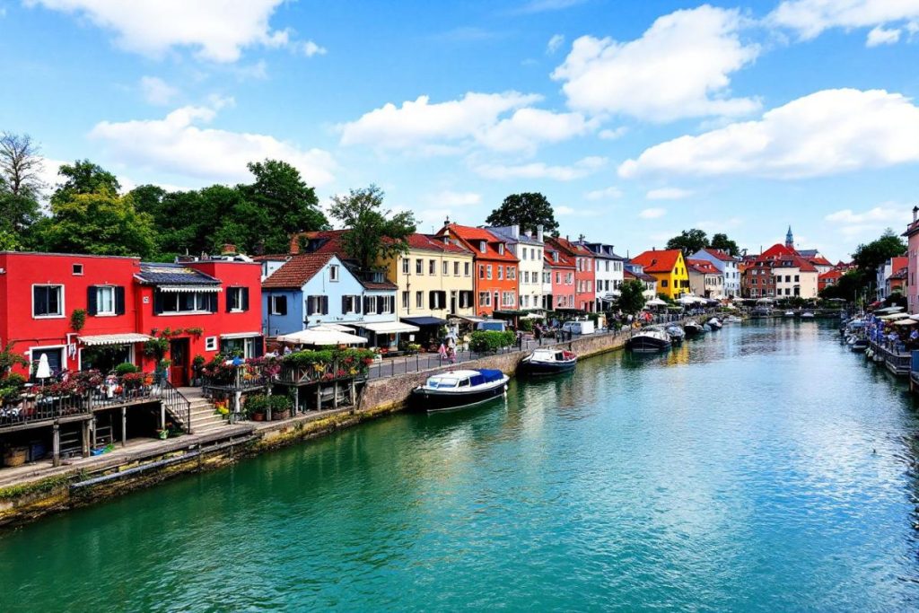 Appelé la « petite Venise comtoise », ce village traversé par des canaux est digne d’une carte postale