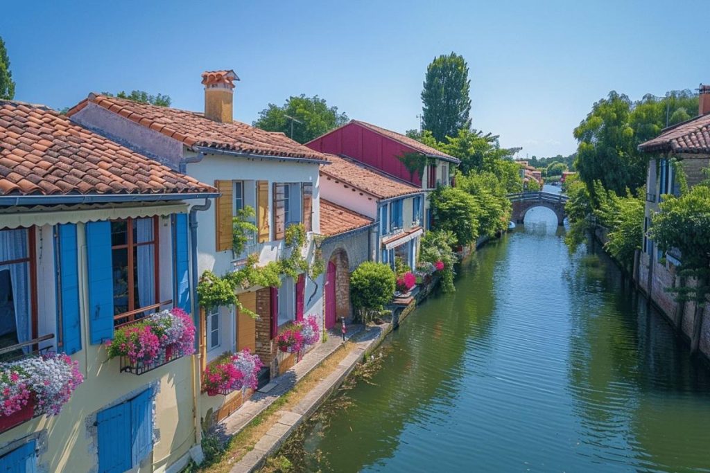 Appelé la « petite Venise comtoise », ce village traversé par des canaux est digne d’une carte postale
