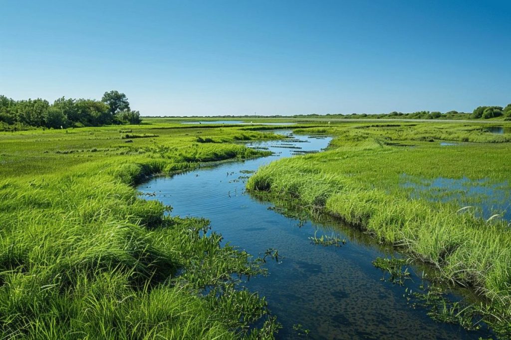 Surnommée la « petite Camargue ardéchoise », cette zone humide abrite une faune étonnante et préservée
