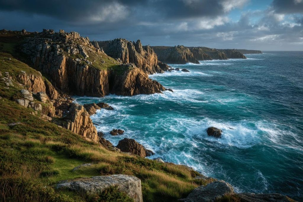 Appelée la “Petite Irlande du Finistère”, cette côte sauvage impressionne par sa beauté brute