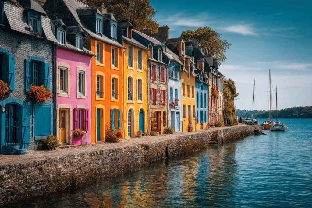 Ce port du Morbihan, qu’on appelle le “petit Amalfi breton”, séduit avec ses maisons colorées