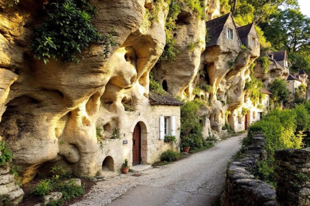 Cette cité troglodyte de Loire fascine les visiteurs