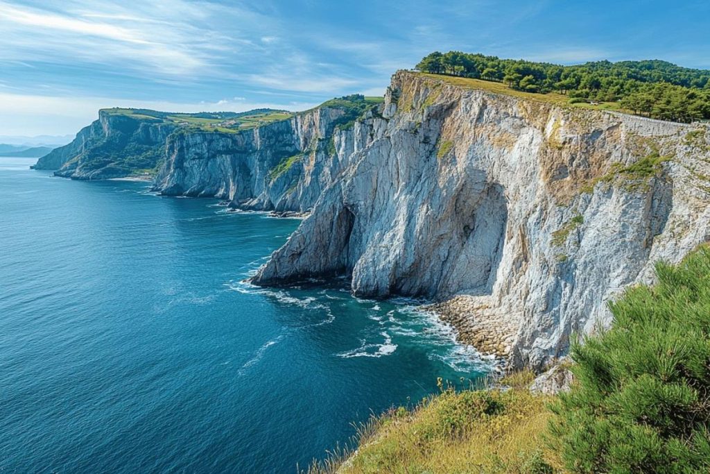 Ce cap du Pays Basque rappelle la côte amalfitaine par ses falaises vertigineuses
