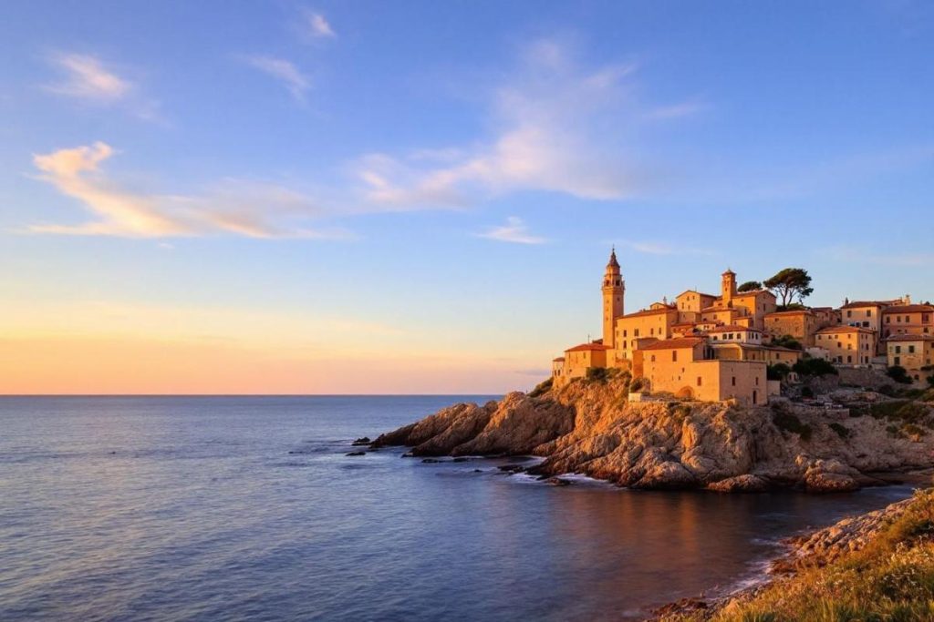 Perché sur son éperon rocheux, ce village est un balcon sur la Provence