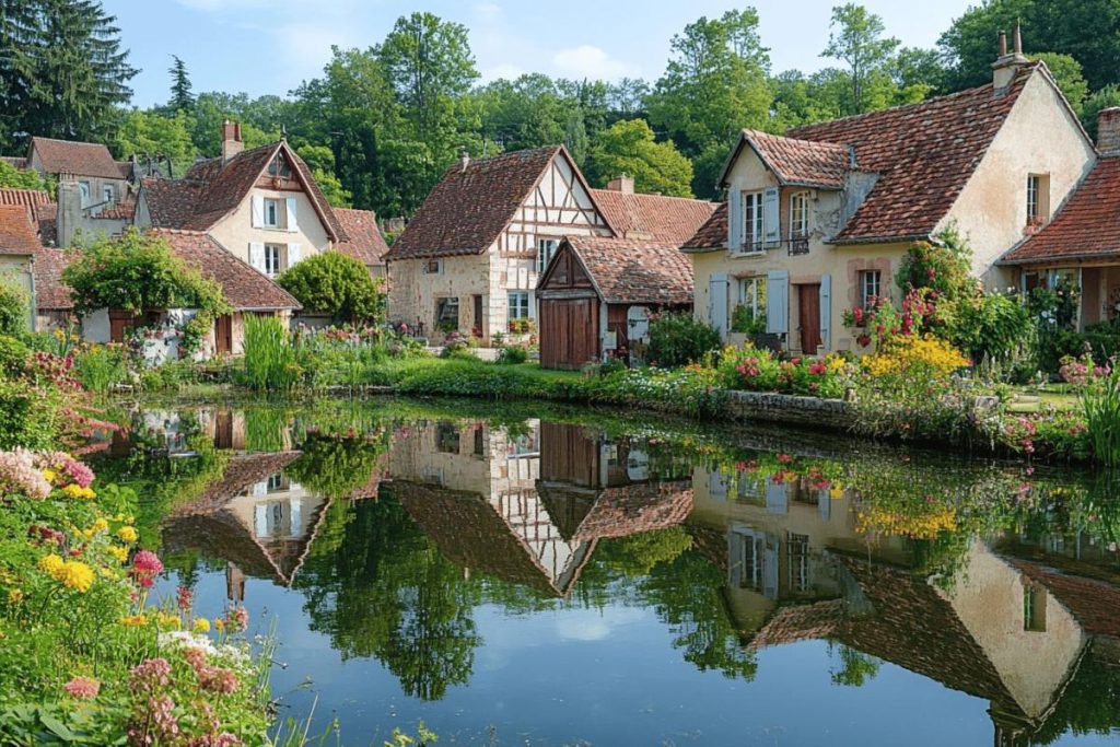 Ce village picard, que les touristes ignorent, se reflète pourtant dans l’un des plus beaux étangs de France