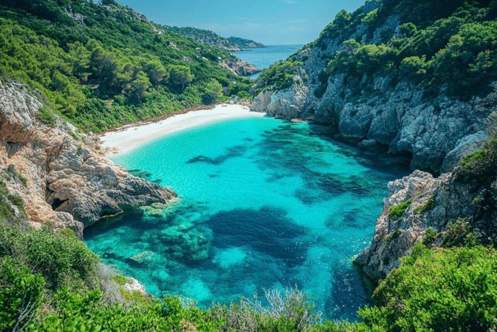 Cette crique turquoise digne des Seychelles semble irréelle… et pourtant elle est en Corse