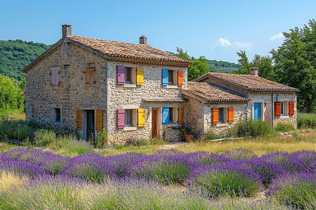 Ce hameau tranquille de la Drôme provençale séduit de plus en plus ceux qui veulent une retraite paisible