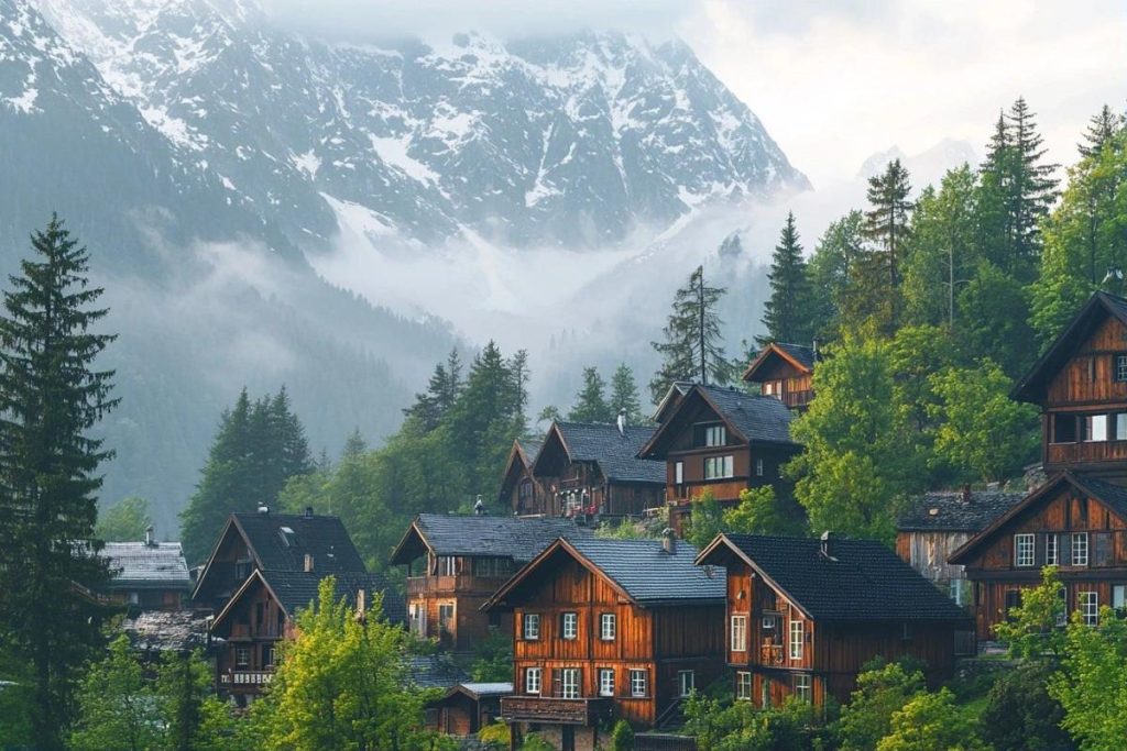 Ce petit bourg alpin autrefois oublié attire aujourd’hui ceux qui cherchent une retraite entre nature et authenticité