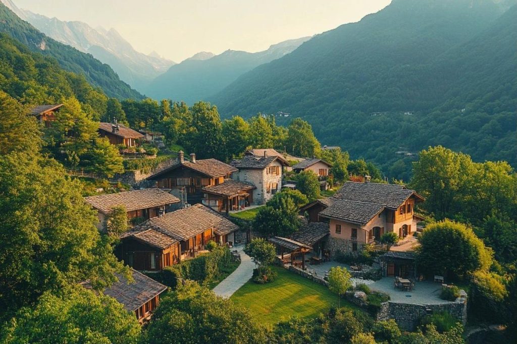 Ce village perché des Alpes du Sud est désormais un secret bien gardé pour vivre une retraite paisible