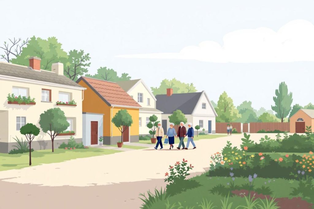 Ce bourg discret séduit de plus en plus de retraités pour son calme et sa simplicité