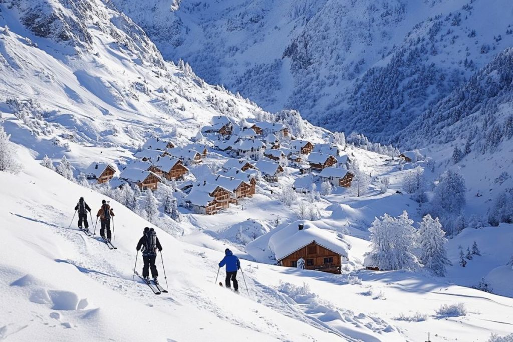 Tout le monde pensait que ce hameau des Alpes était “oublié” – jusqu’à ce que les amateurs de ski de rando le découvrent