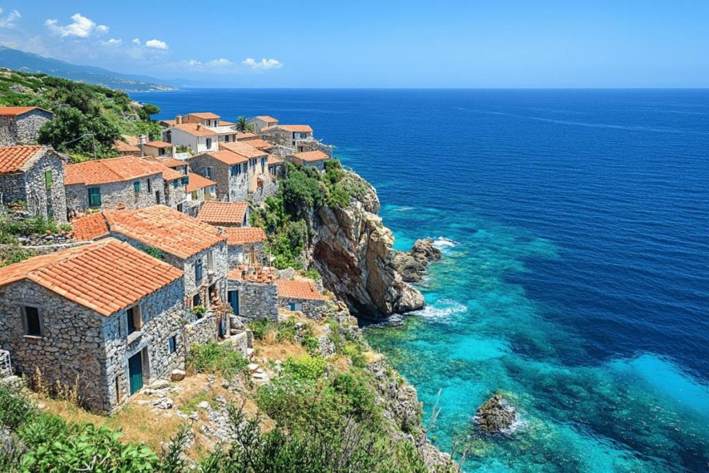 Ce hameau corse en bord de falaise devient le nouveau piège à touristes de l’île de Beauté