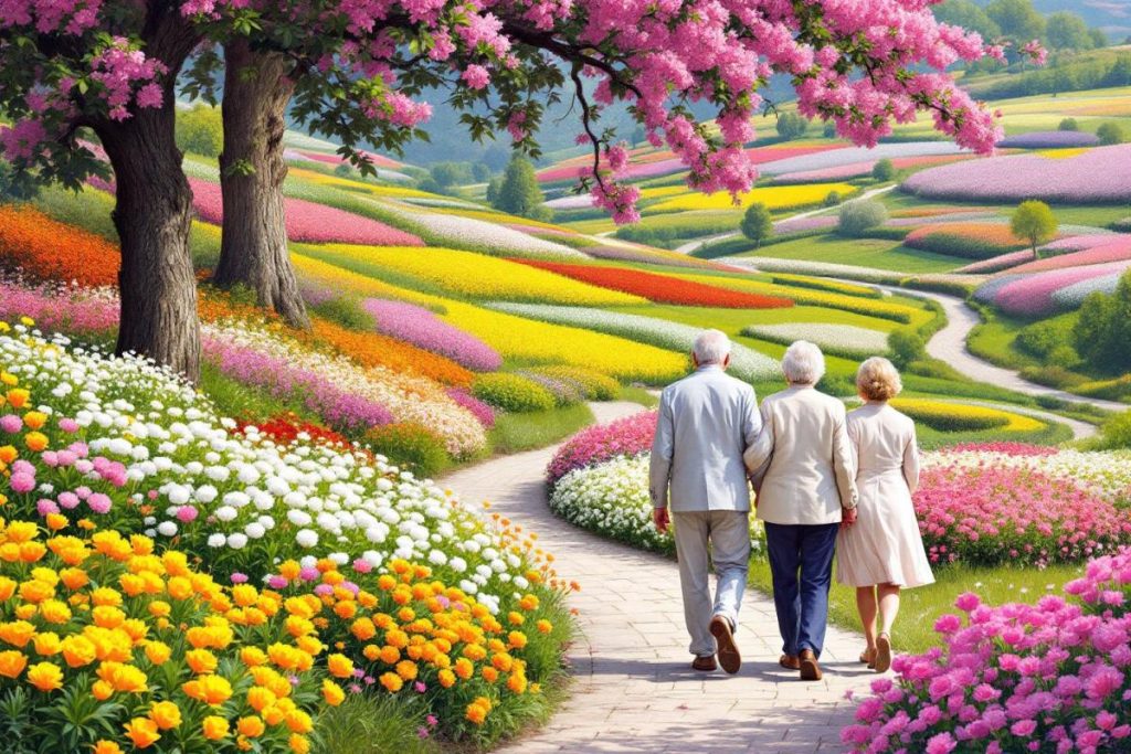 Cette vallée fleurie est un paradis de promenades douces pour les retraités