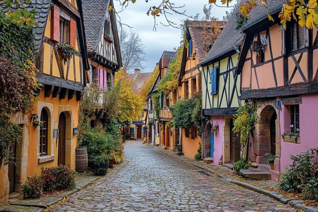 Ce village viticole d’Alsace est comme un mini Colmar avec ses façades colorées et ses caves à vin